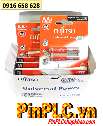 COMBO 1HỘP 20viên(10vỉ) Pin AA 1.5v Alkaline Fujitsu LR6-FU-W (Indoneisa) _Giá 229.000đ/HỘP 20viên